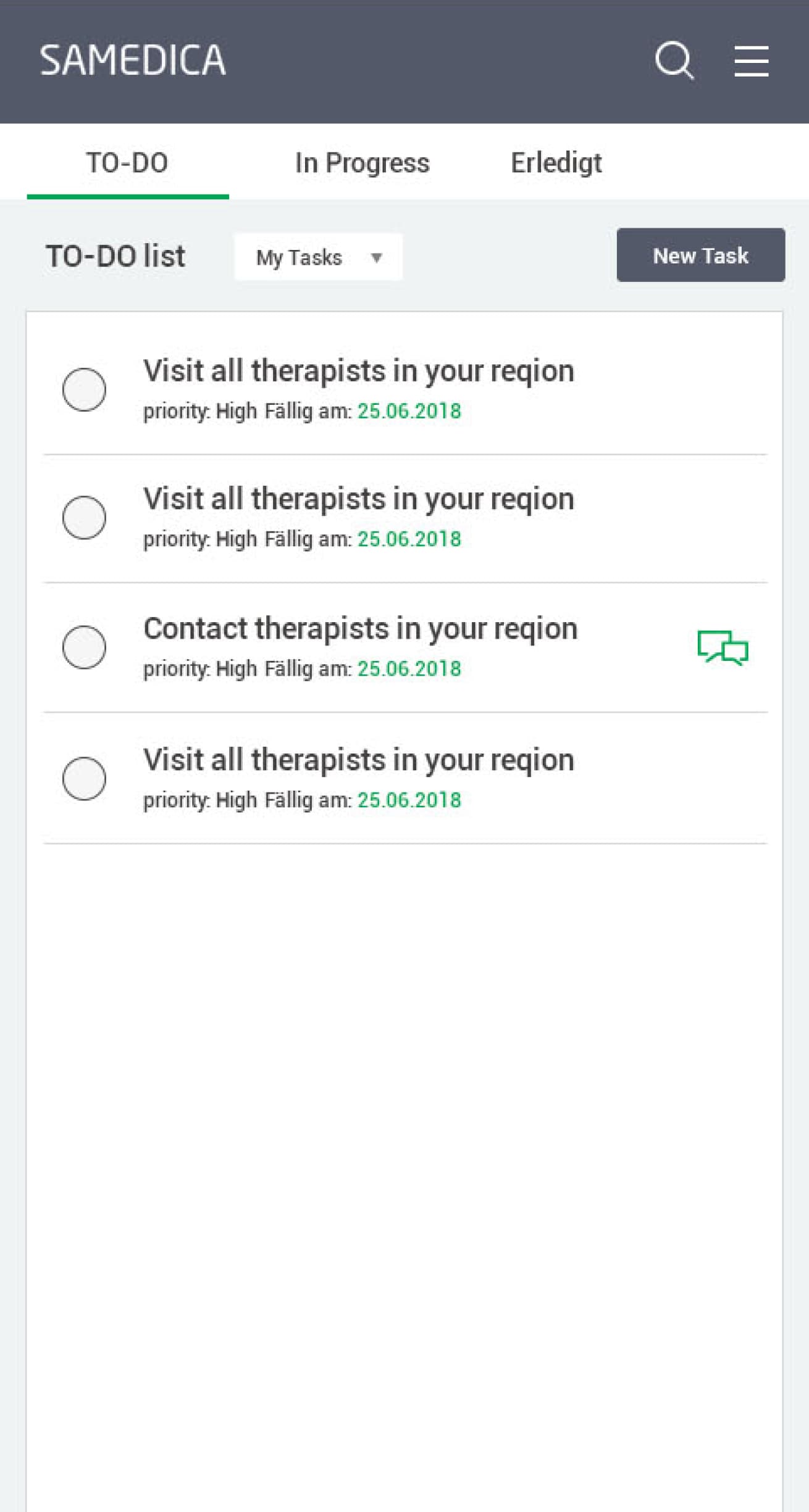 Mobile app